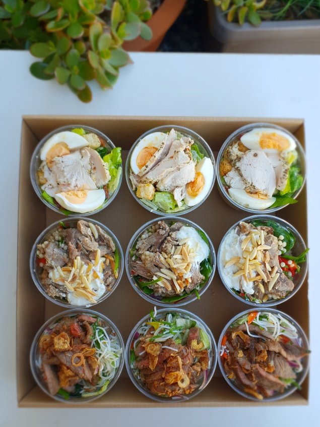 Protein Salad Pot Platter